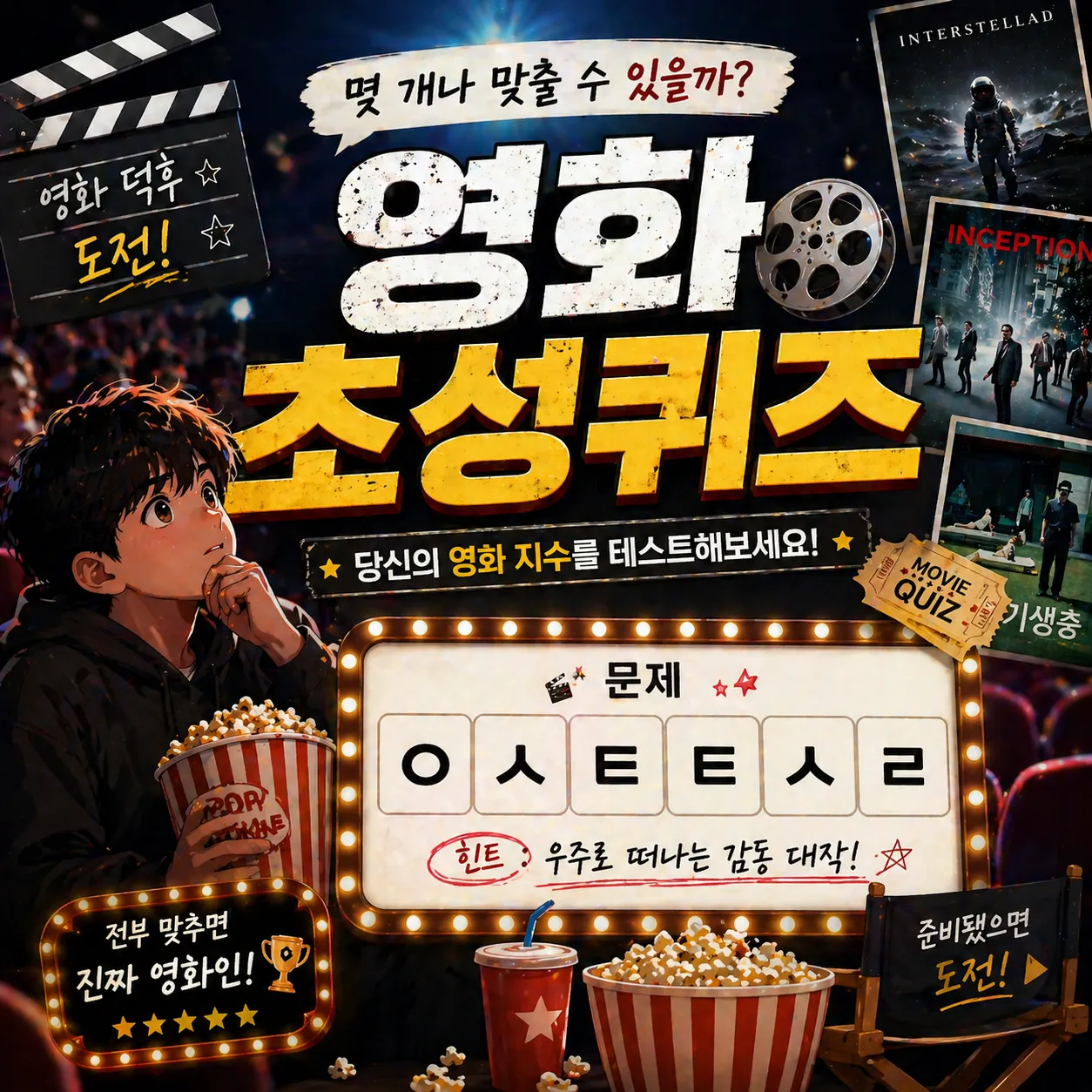 한국 영화 초성 맞히기 썸네일