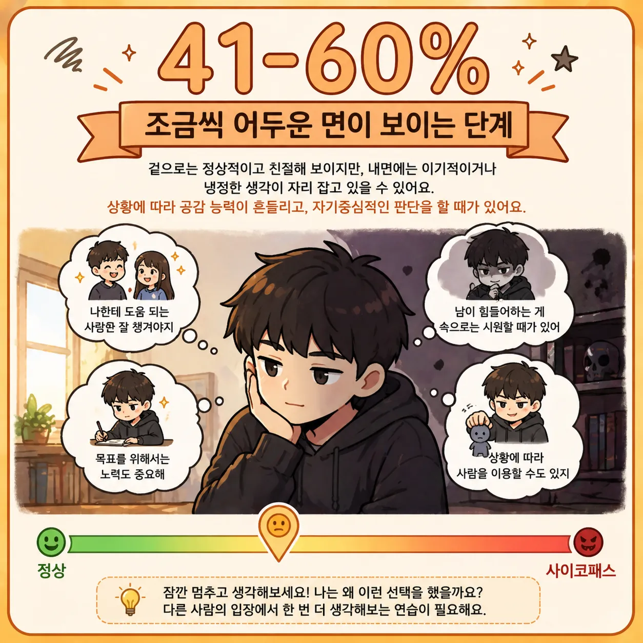 나의 사이코패스력 위험도 분석 테스트 썸네일
