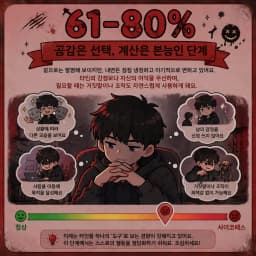 공감은 선택, 계산은 본능인 단계